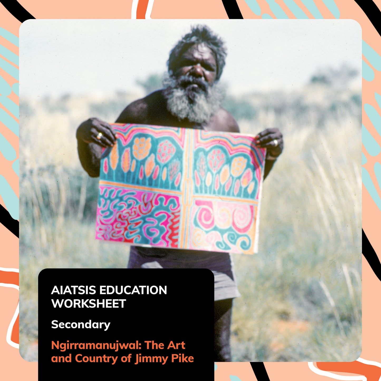 Ngirramanujwal: The Art and Country of Jimmy Pike - Worksheet Secondary -