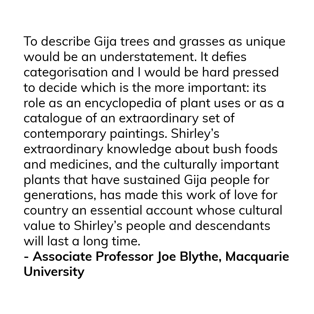 Gija Goowoolem doo Minybernem – Gija Trees and Grasses -