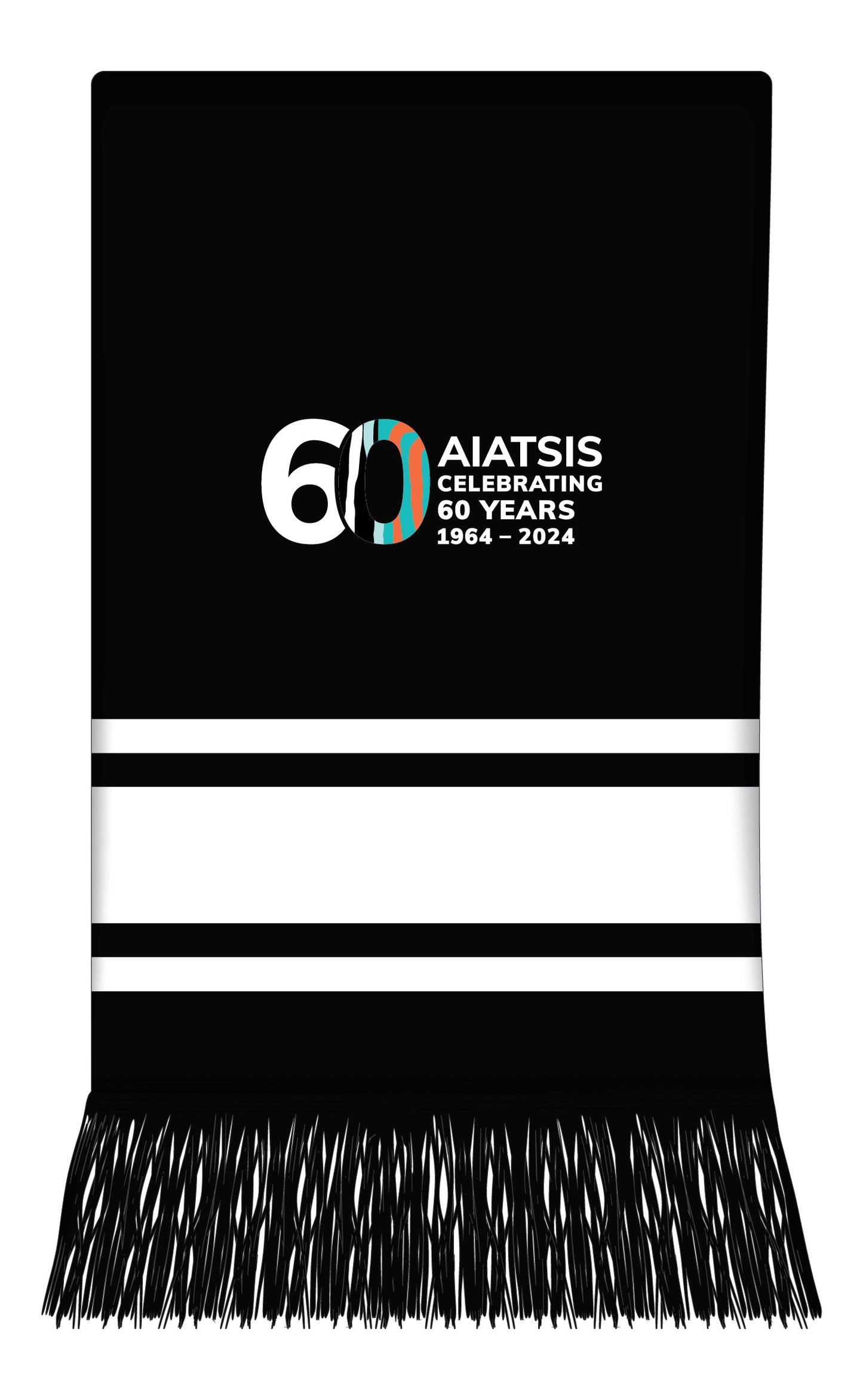 2024 AIATSIS 60th Anniversary Scarf -