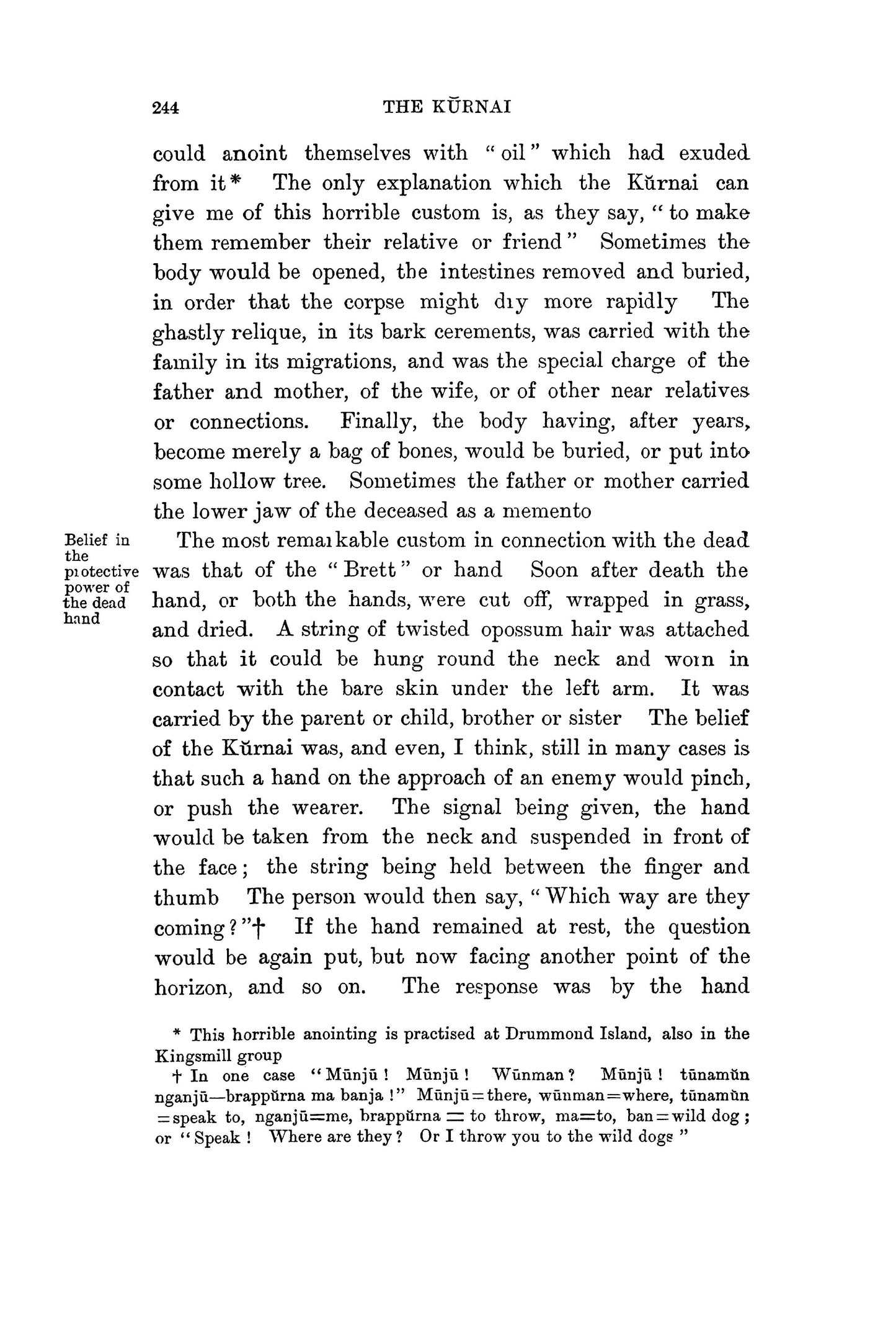 Kamilaroi and Kurnai -