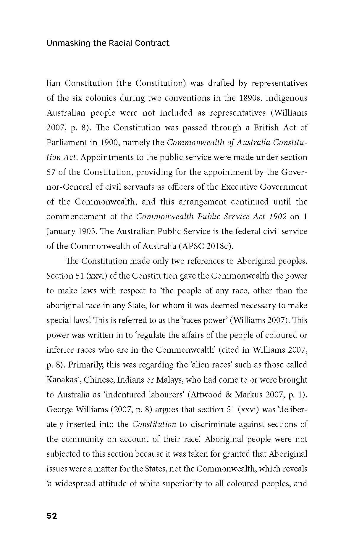 Unmasking the Racial Contract -