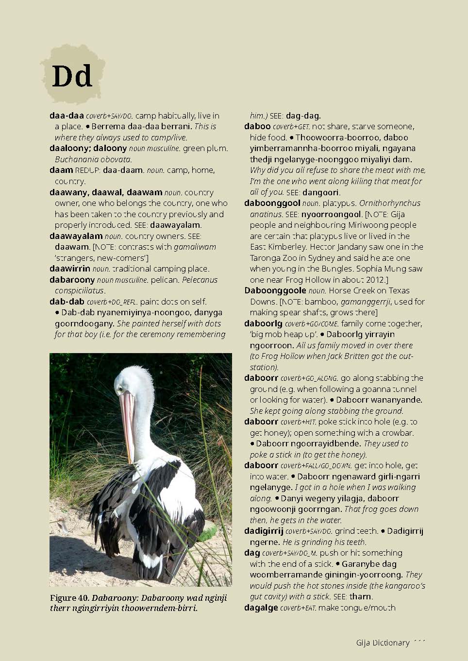 Gija Dictionary -
