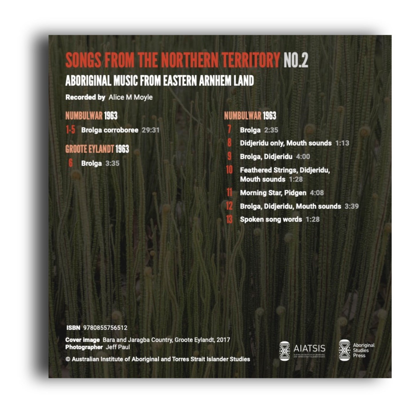 Songs from the Northern Territory No.2 -