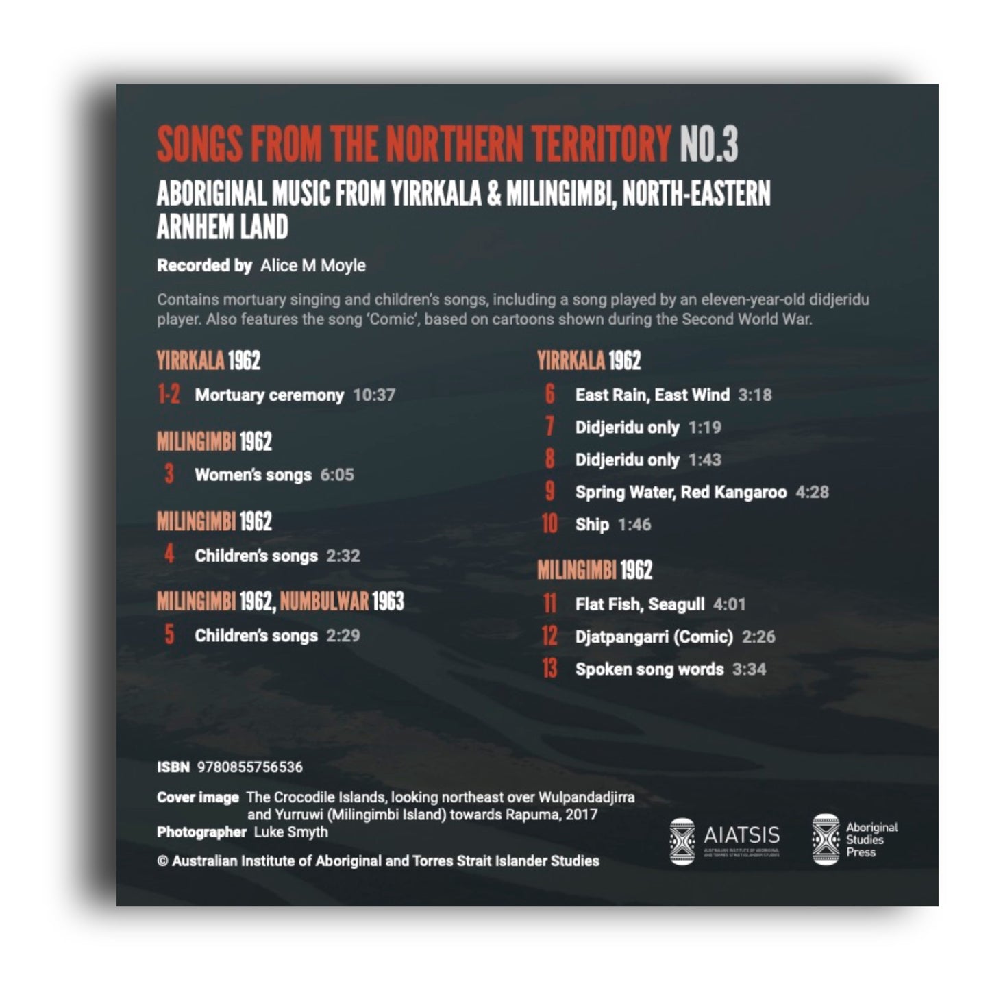 Songs from the Northern Territory No.3 -