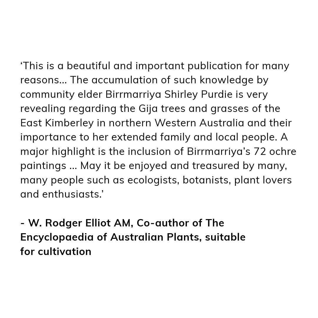 Gija Goowoolem doo Minybernem – Gija Trees and Grasses -