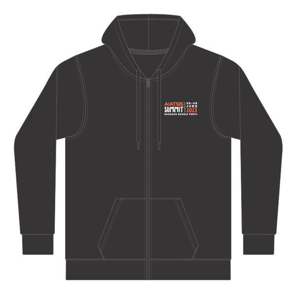 2023 AIATSIS Summit Zippered Hoodie - XS