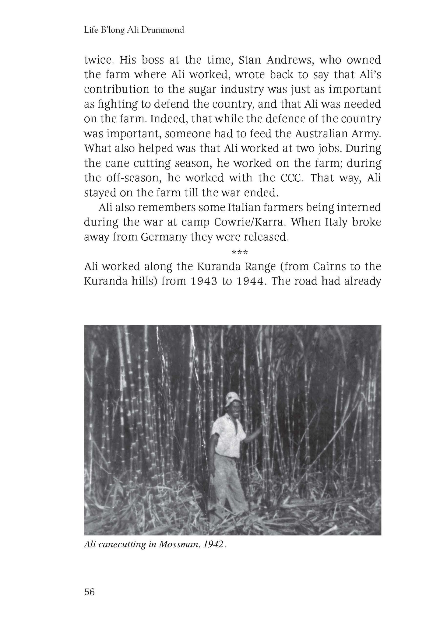 Life B'Long Ali Drummond -