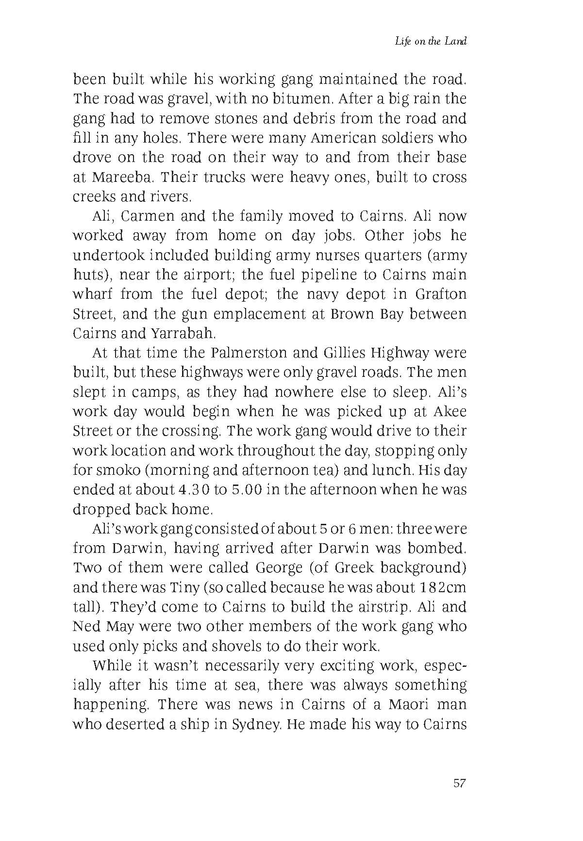 Life B'Long Ali Drummond -