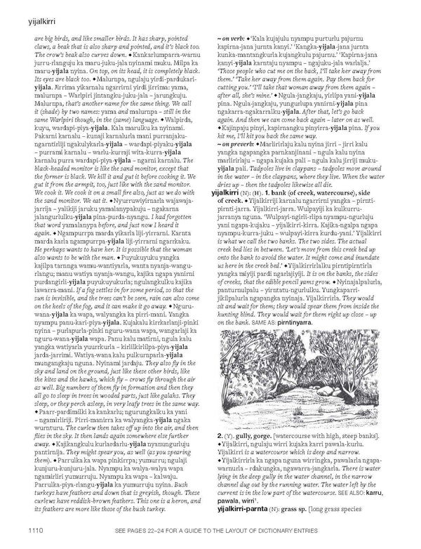 Warlpiri Encyclopaedic Dictionary AIATSIS Shop