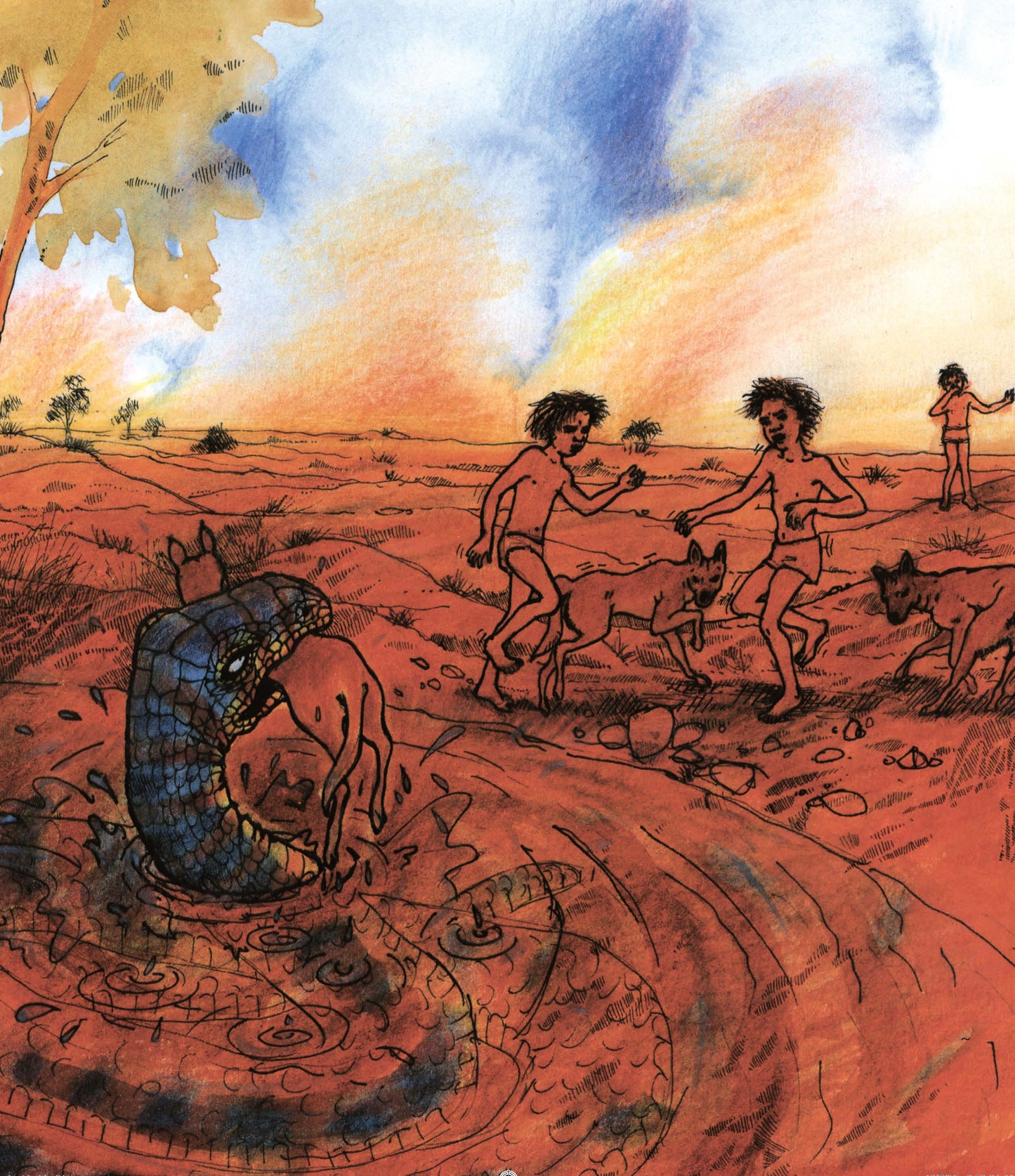 Wunambi the Water Snake -